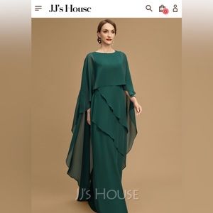 Formal Green Gown